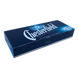 CHESTERFIELD Caps Blue King Size 100 Cigarette Filter Tubes